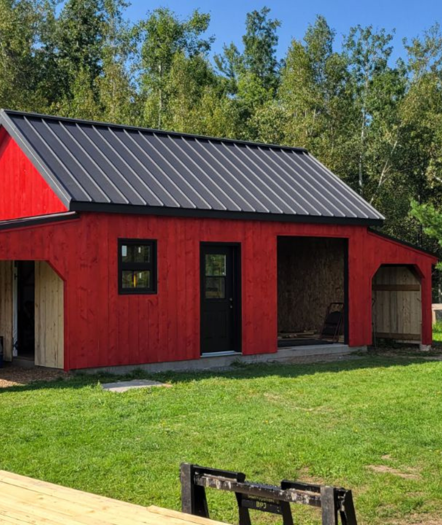 Standing Seam Roofing Barn